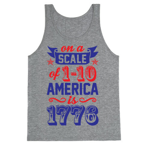 America Is 1776 Tank Top