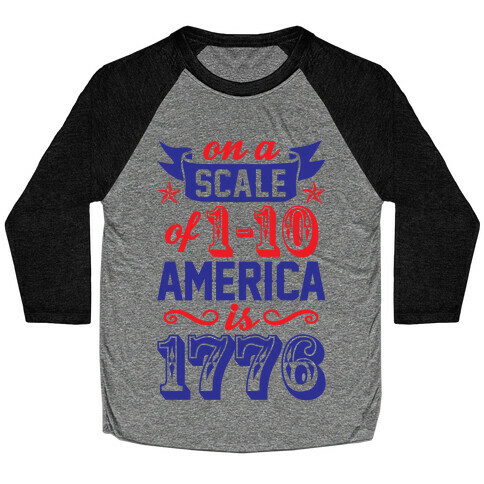 America Is 1776 Baseball Tee