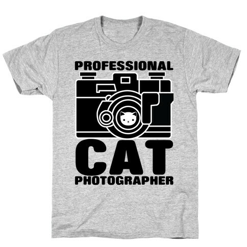Professional Cat Photographer T-Shirt