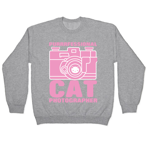 Professional Cat Photographer Pullover