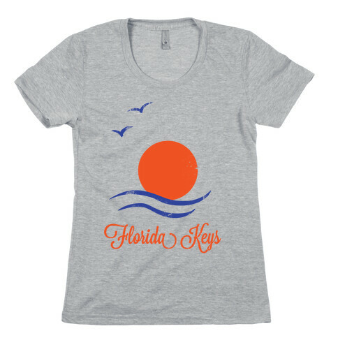 Florida Keys (Vintage) Womens T-Shirt