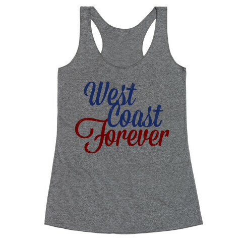 West Coast Forever Racerback Tank Top