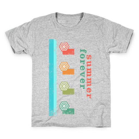 Summer Forever (Vintage) Kids T-Shirt