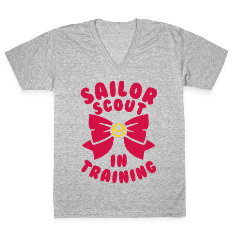Sailor Scout In Training V-Neck Tee Shirt