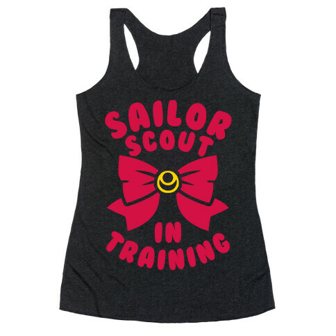 Sailor Scout In Training Racerback Tank Top