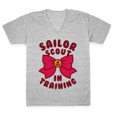 Sailor Scout In Training V-Neck Tee Shirt