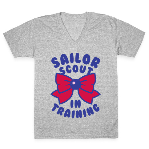 Sailor Scout In Training (Mars) V-Neck Tee Shirt