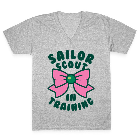 Sailor Scout In Training (Jupiter) V-Neck Tee Shirt