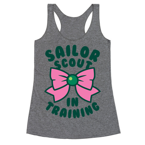 Sailor Scout In Training (Jupiter) Racerback Tank Top