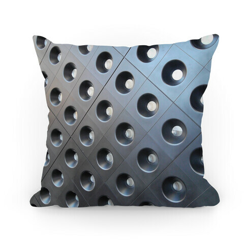 Faux Metal Texture Pillow