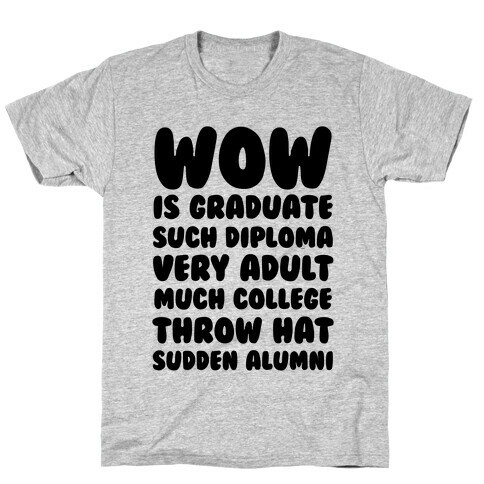 Wow Graduation T-Shirt