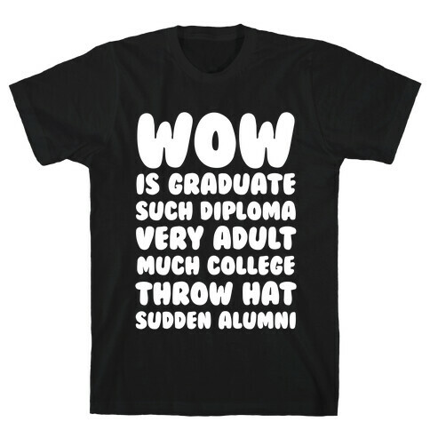 Wow Graduation T-Shirt