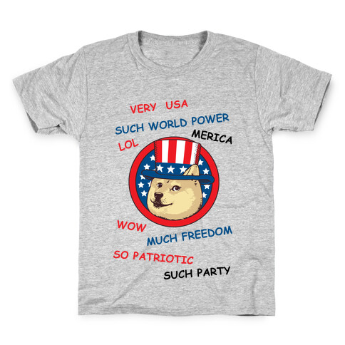 American Doge Kids T-Shirt