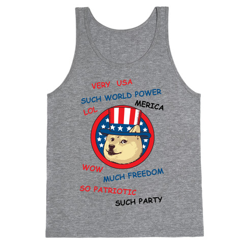 American Doge Tank Top