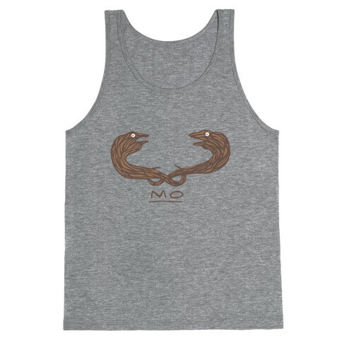 Mo-ray Eel Mustache Tank Top