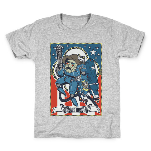 Theodore Robo-velt Kids T-Shirt