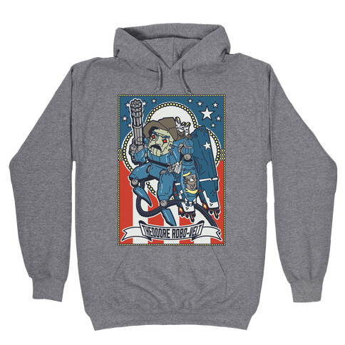 Theodore Robo-velt Hooded Sweatshirt