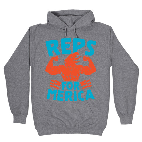 Reps For 'Merica Hooded Sweatshirt