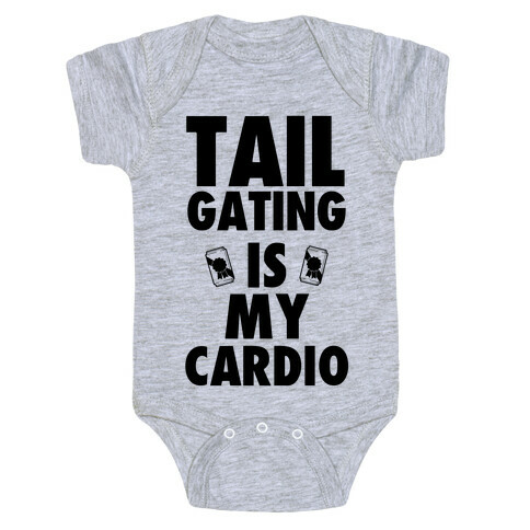 Tailgating is my Cardio Baby One-Piece