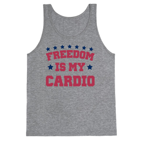 Freedom Is My Cardio Tank Top