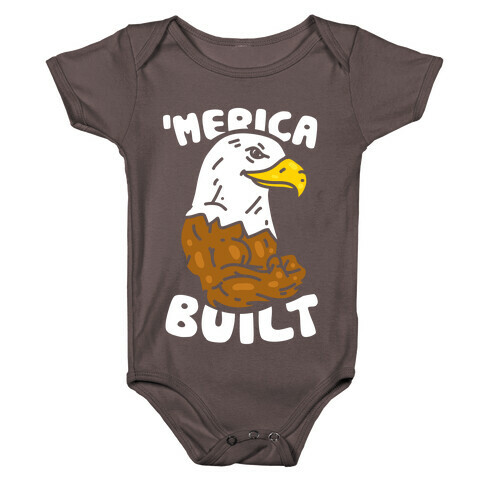 'Merica Built Baby One-Piece