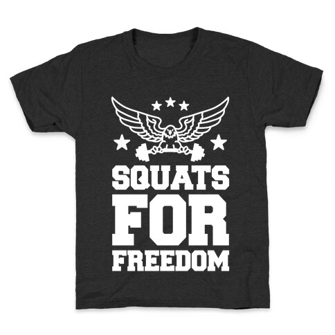 Squats For Freedom Kids T-Shirt