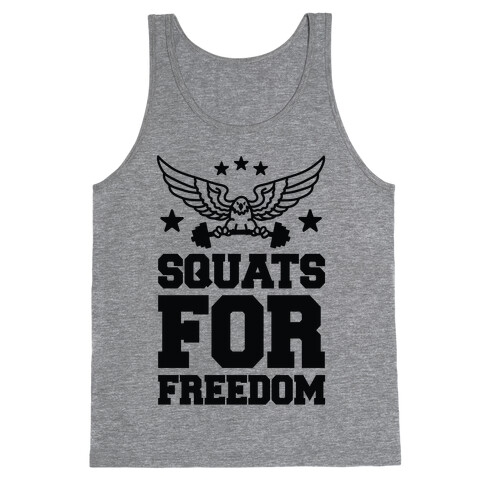 Squats For Freedom Tank Top