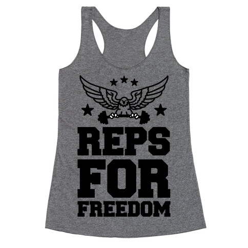 Reps For Freedom Racerback Tank Top