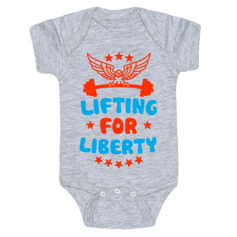 Lifting For Liberty Baby One-Piece