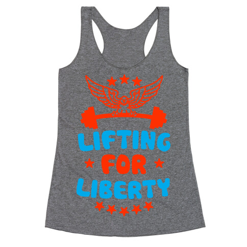 Lifting For Liberty Racerback Tank Top