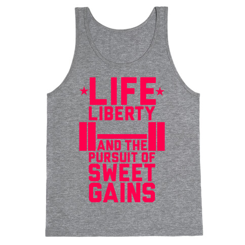 Life, Liberty, Sweet Gains Tank Top