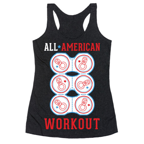 All American Workout Racerback Tank Top