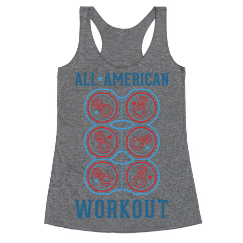 All American Workout Racerback Tank Top