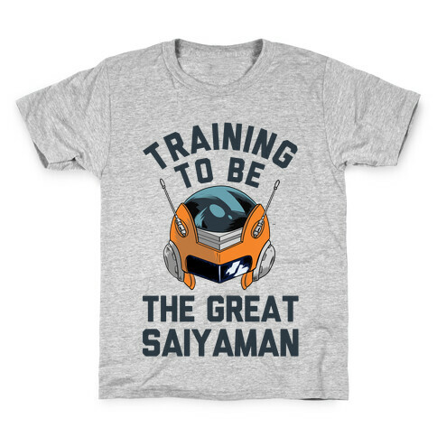 Training To Be The Great Saiyaman Kids T-Shirt