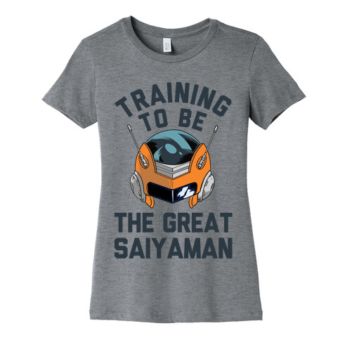 Training To Be The Great Saiyaman Womens T-Shirt