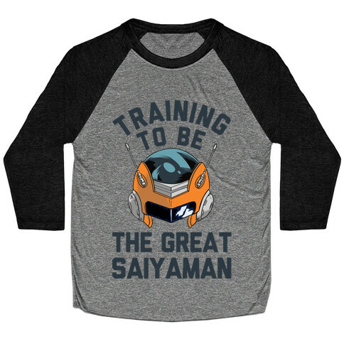 Training To Be The Great Saiyaman Baseball Tee