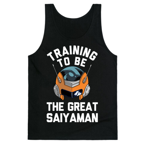 Training To Be The Great Saiyaman Tank Top