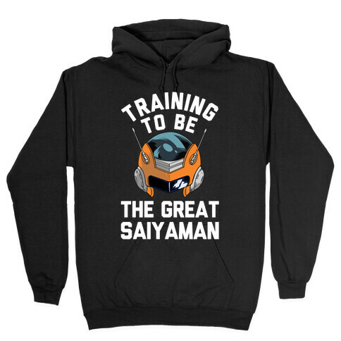 Training To Be The Great Saiyaman Hooded Sweatshirt