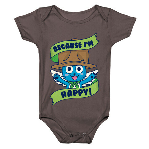 Because I'm Happy! Baby One-Piece