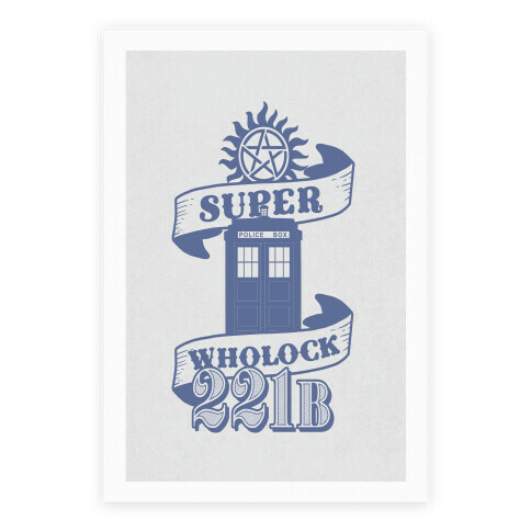 SuperWholock Icons Poster