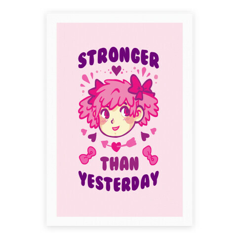 STRONGER THAN YESTERDAY Poster