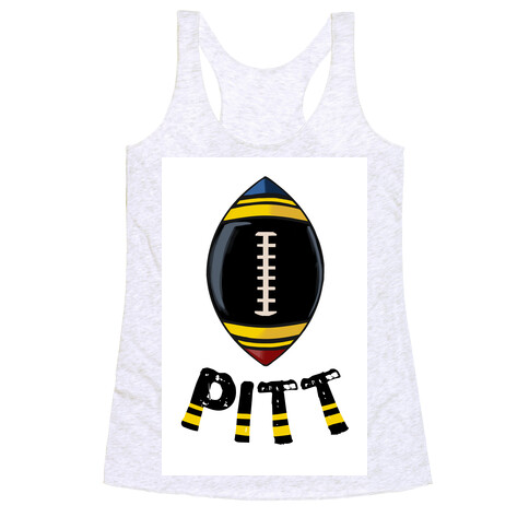 Pittsburgh Football Racerback Tank Top