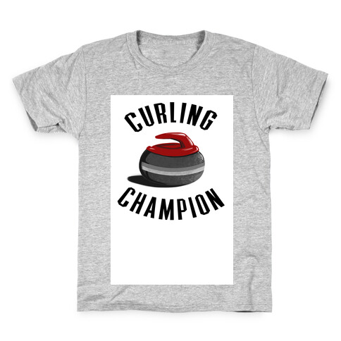 Curling Champion Kids T-Shirt