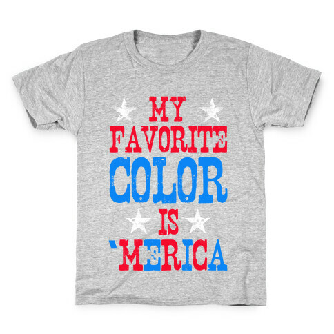 My Favorite Color is 'Merica! Kids T-Shirt