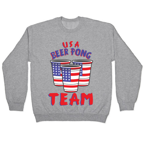 USA Beer Pong Team Pullover