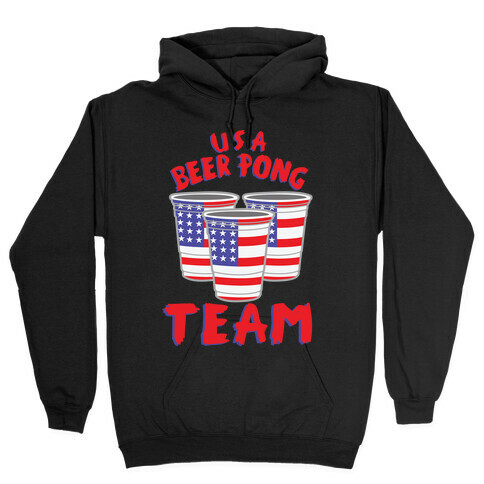 USA Beer Pong Team Hooded Sweatshirt
