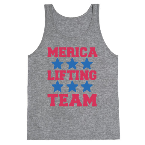 Merica Lifting Team Tank Top