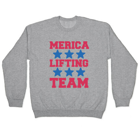 Merica Lifting Team Pullover