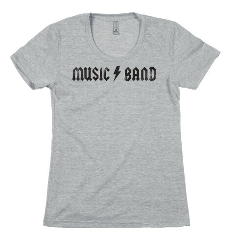 Music Band (Vintage) Womens T-Shirt