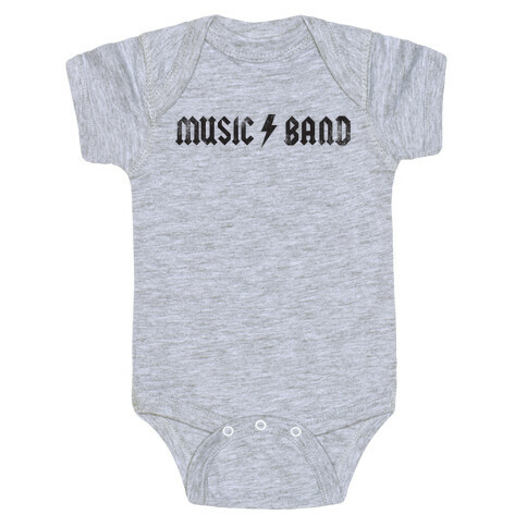 Music Band (Vintage) Baby One-Piece
